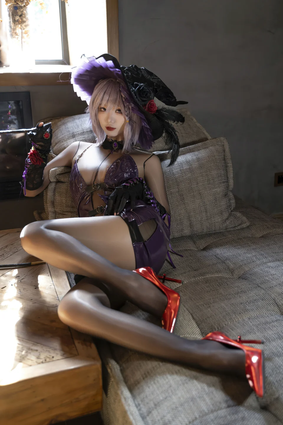 Qi Qi Yao Guai O - No.068 Witch Contract [108P, (108 photos) - Qi Qi Yao Guai O (柒柒要乖哦) - Photo 80 of 108