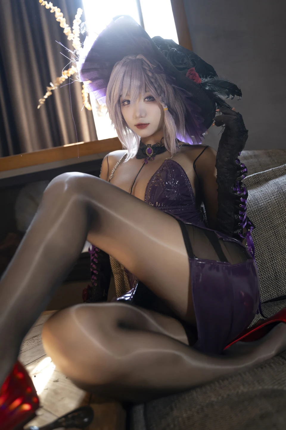 Qi Qi Yao Guai O - No.068 Witch Contract [108P, (108 photos) - Qi Qi Yao Guai O (柒柒要乖哦) - Photo 97 of 108