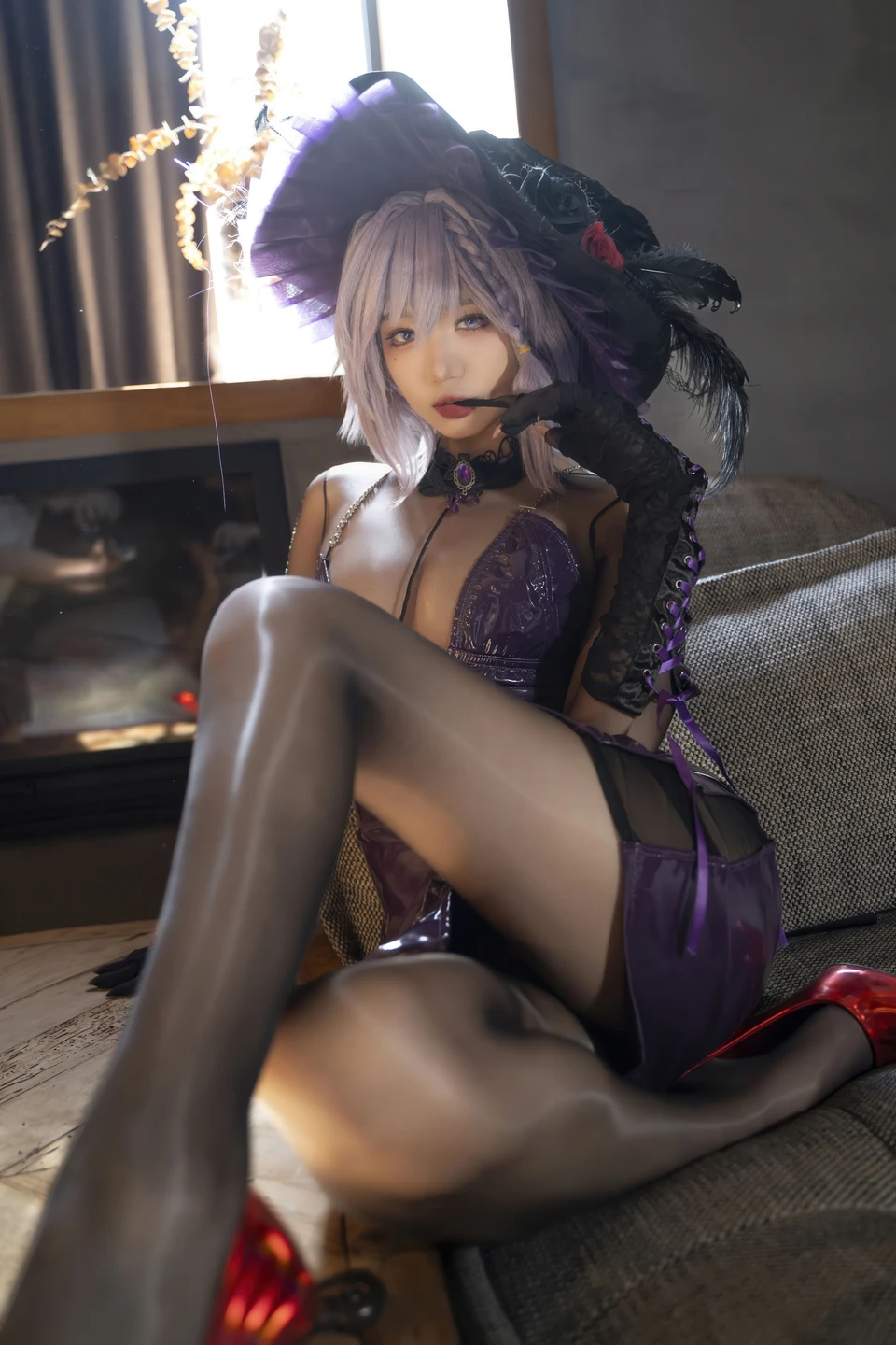 Qi Qi Yao Guai O - No.068 Witch Contract [108P, (108 photos) - Qi Qi Yao Guai O (柒柒要乖哦) - Photo 98 of 108