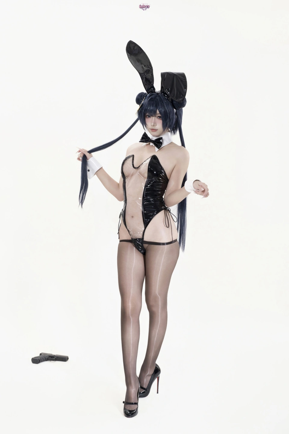 Qi Qi Yao Guai o No.069 Blue Archive - Hifumi (Original) & Bunny Girl (123 photos) - Qi Qi Yao Guai O (柒柒要乖哦) - Photo 15 of 123
