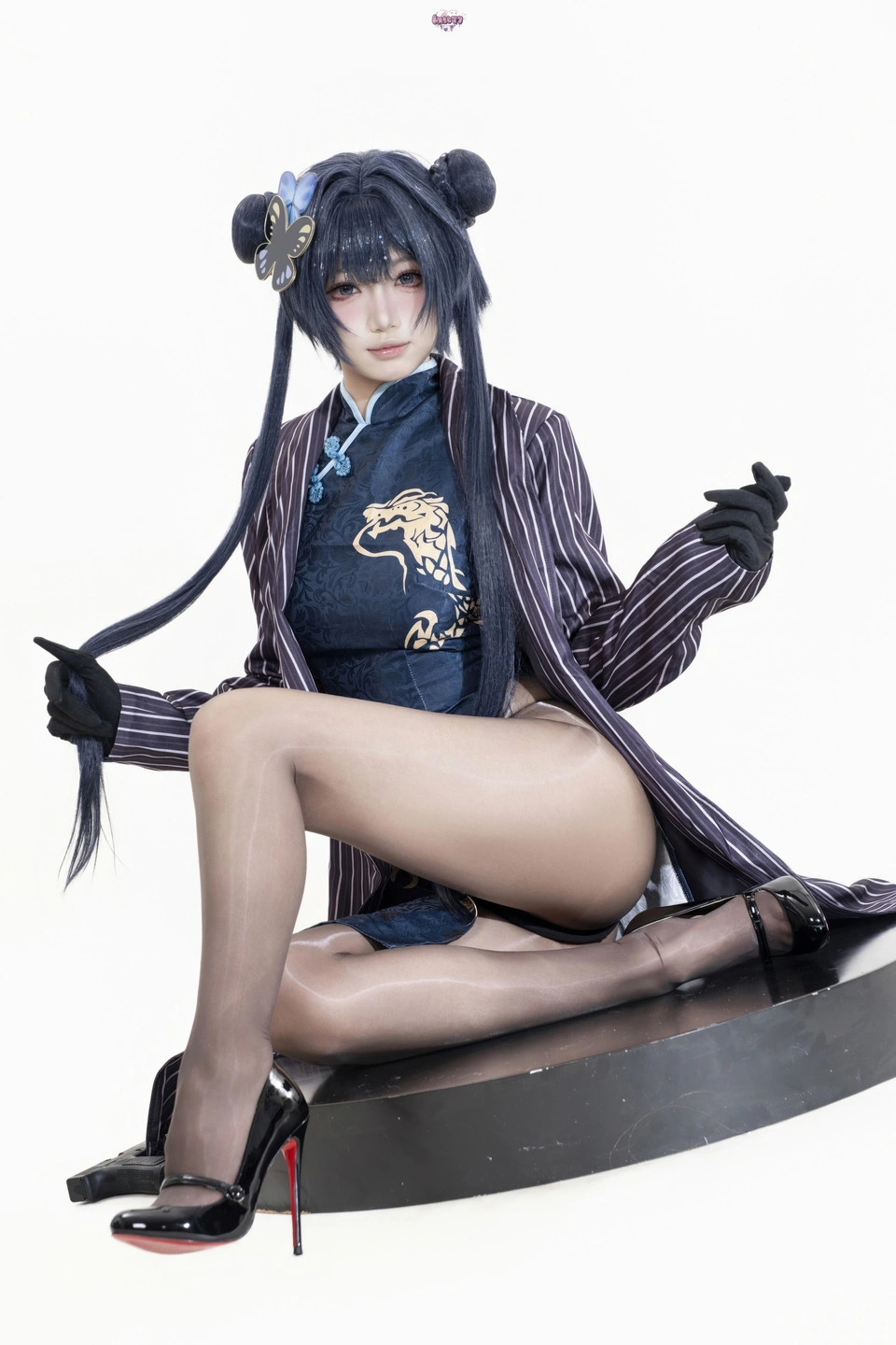 Qi Qi Yao Guai o No.069 Blue Archive - Hifumi (Original) & Bunny Girl (123 photos) - Qi Qi Yao Guai O (柒柒要乖哦) - Photo 16 of 123