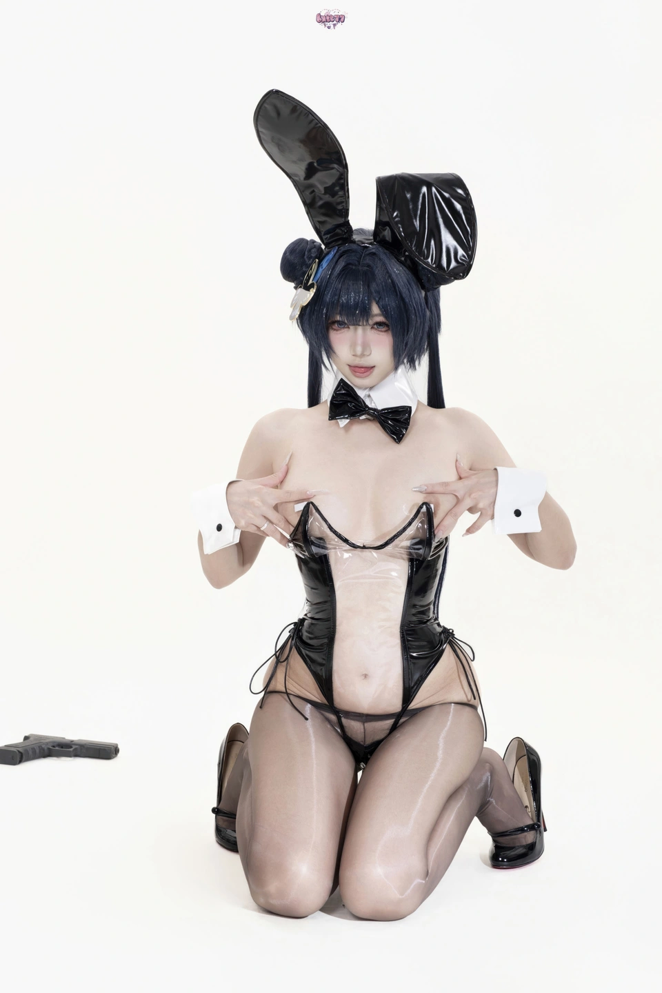 Qi Qi Yao Guai o No.069 Blue Archive - Hifumi (Original) & Bunny Girl (123 photos) - Qi Qi Yao Guai O (柒柒要乖哦) - Photo 35 of 123