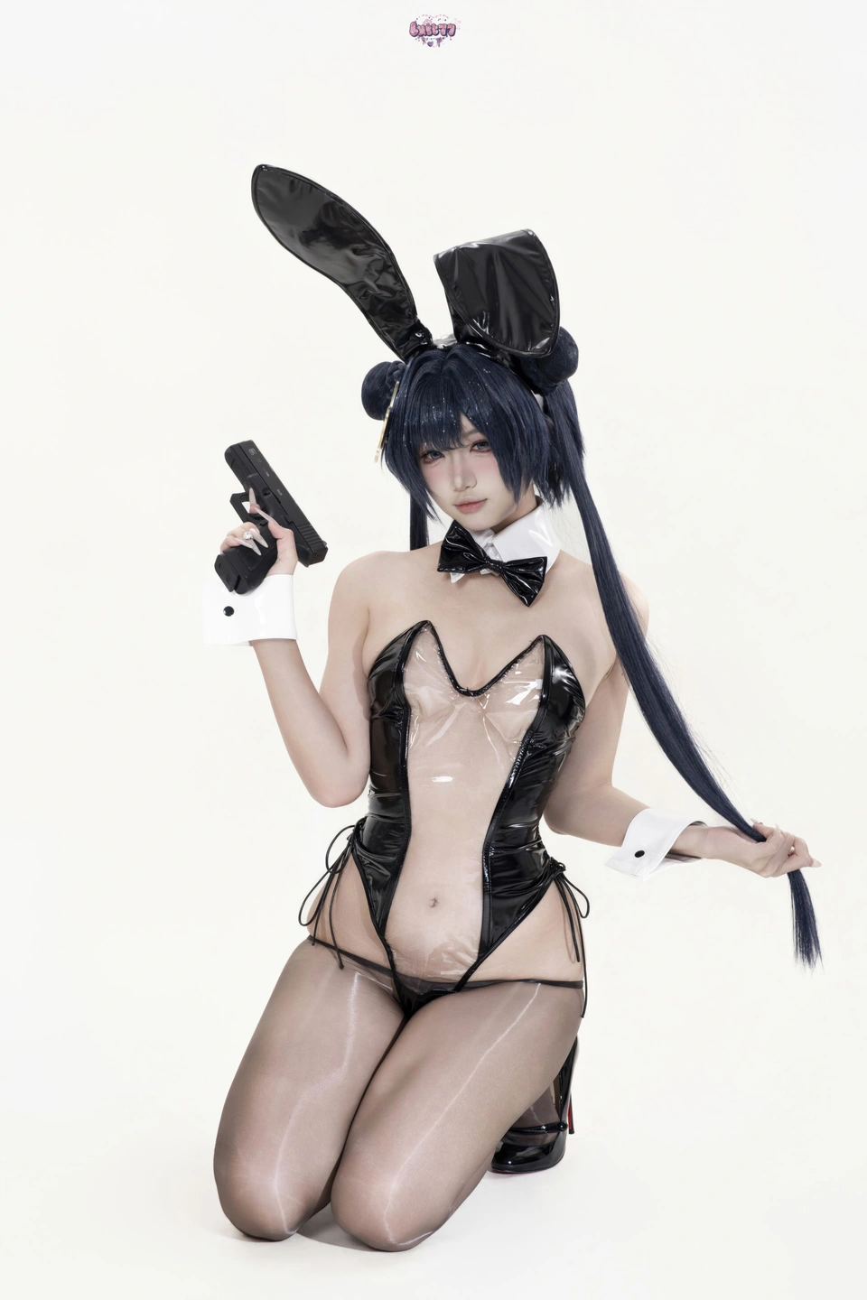 Qi Qi Yao Guai o No.069 Blue Archive - Hifumi (Original) & Bunny Girl (123 photos) - Qi Qi Yao Guai O (柒柒要乖哦) - Photo 37 of 123