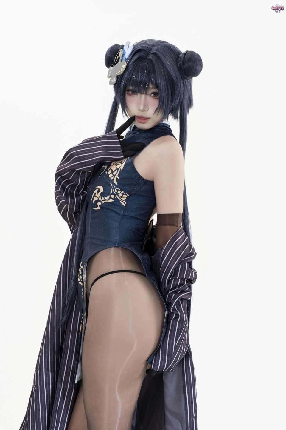 Qi Qi Yao Guai o No.069 Blue Archive - Hifumi (Original) & Bunny Girl (123 photos) - Qi Qi Yao Guai O (柒柒要乖哦) - Photo 46 of 123