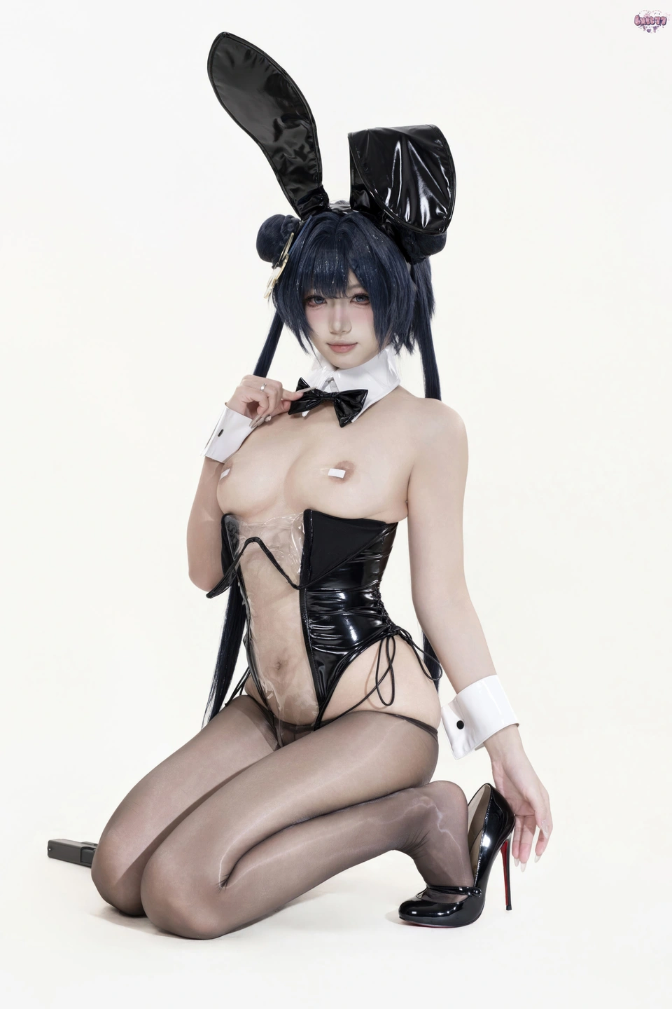 Qi Qi Yao Guai o No.069 Blue Archive - Hifumi (Original) & Bunny Girl (123 photos) - Qi Qi Yao Guai O (柒柒要乖哦) - Photo 47 of 123