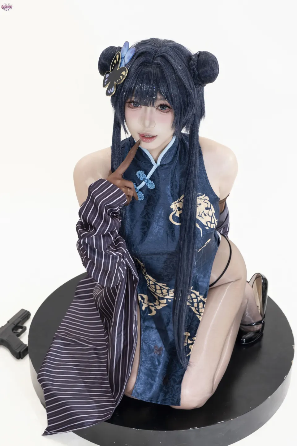 Qi Qi Yao Guai o No.069 Blue Archive - Hifumi (Original) & Bunny Girl (123 photos) - Qi Qi Yao Guai O (柒柒要乖哦) - Photo 58 of 123