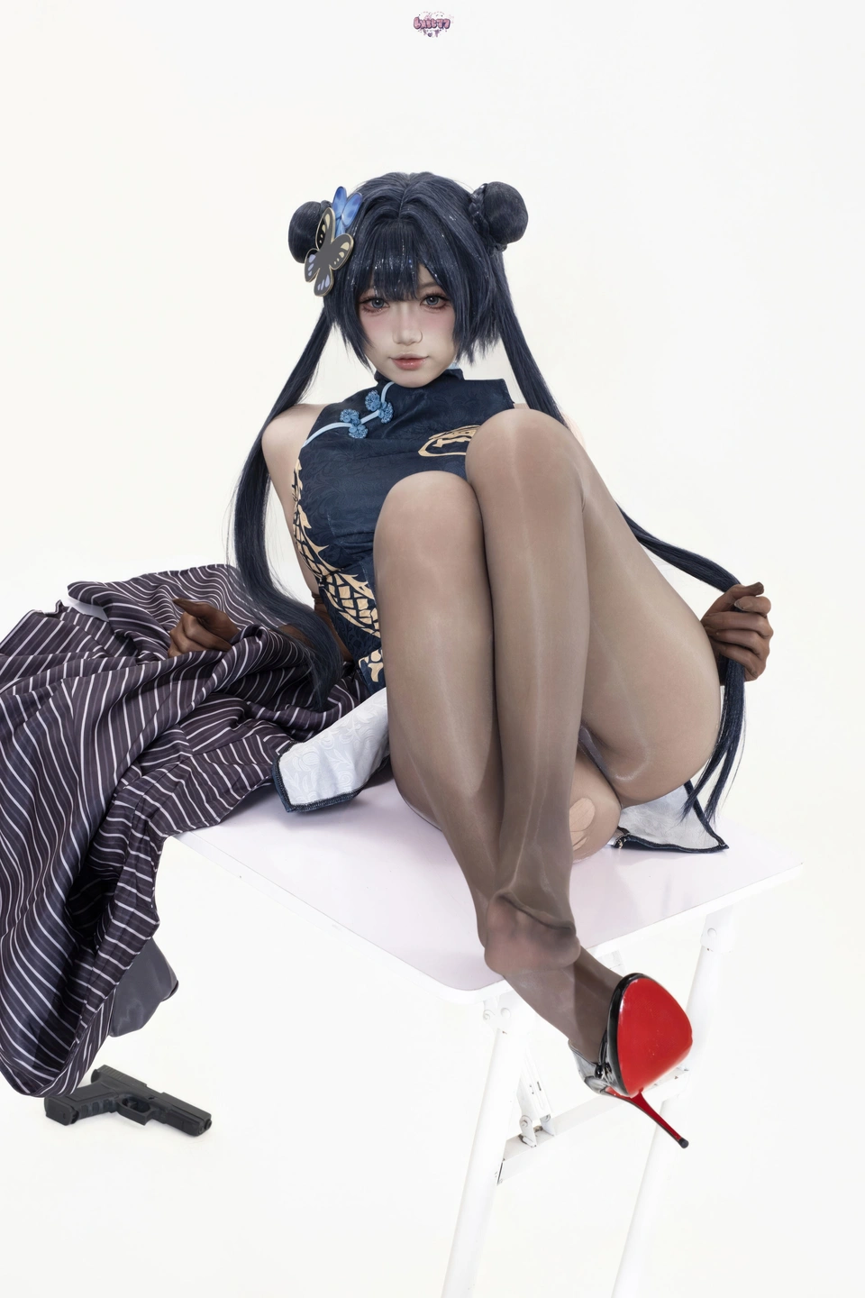 Qi Qi Yao Guai o No.069 Blue Archive - Hifumi (Original) & Bunny Girl (123 photos) - Qi Qi Yao Guai O (柒柒要乖哦) - Photo 100 of 123