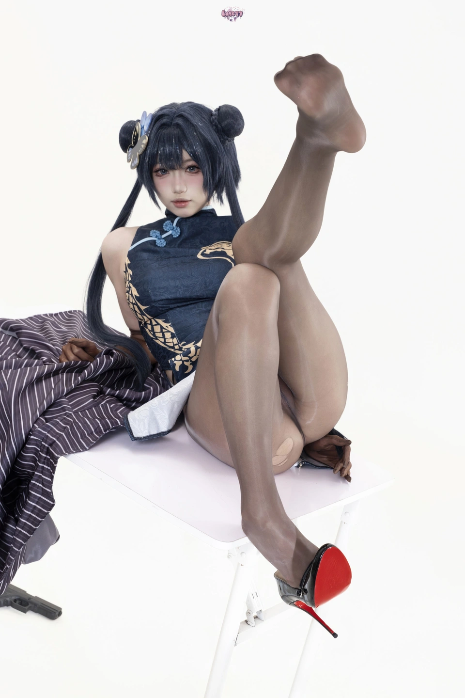 Qi Qi Yao Guai o No.069 Blue Archive - Hifumi (Original) & Bunny Girl (123 photos) - Qi Qi Yao Guai O (柒柒要乖哦) - Photo 101 of 123