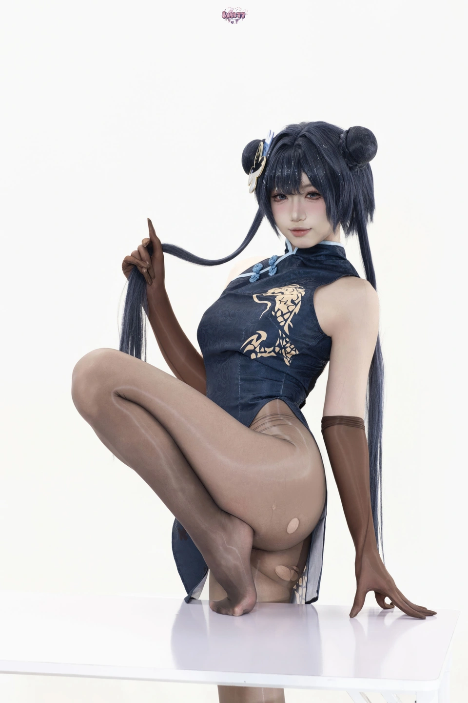 Qi Qi Yao Guai o No.069 Blue Archive - Hifumi (Original) & Bunny Girl (123 photos) - Qi Qi Yao Guai O (柒柒要乖哦) - Photo 114 of 123