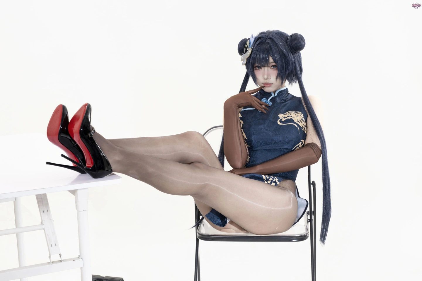 Qi Qi Yao Guai o No.069 Blue Archive - Hifumi (Original) & Bunny Girl (123 photos) - Qi Qi Yao Guai O (柒柒要乖哦) - Photo 117 of 123