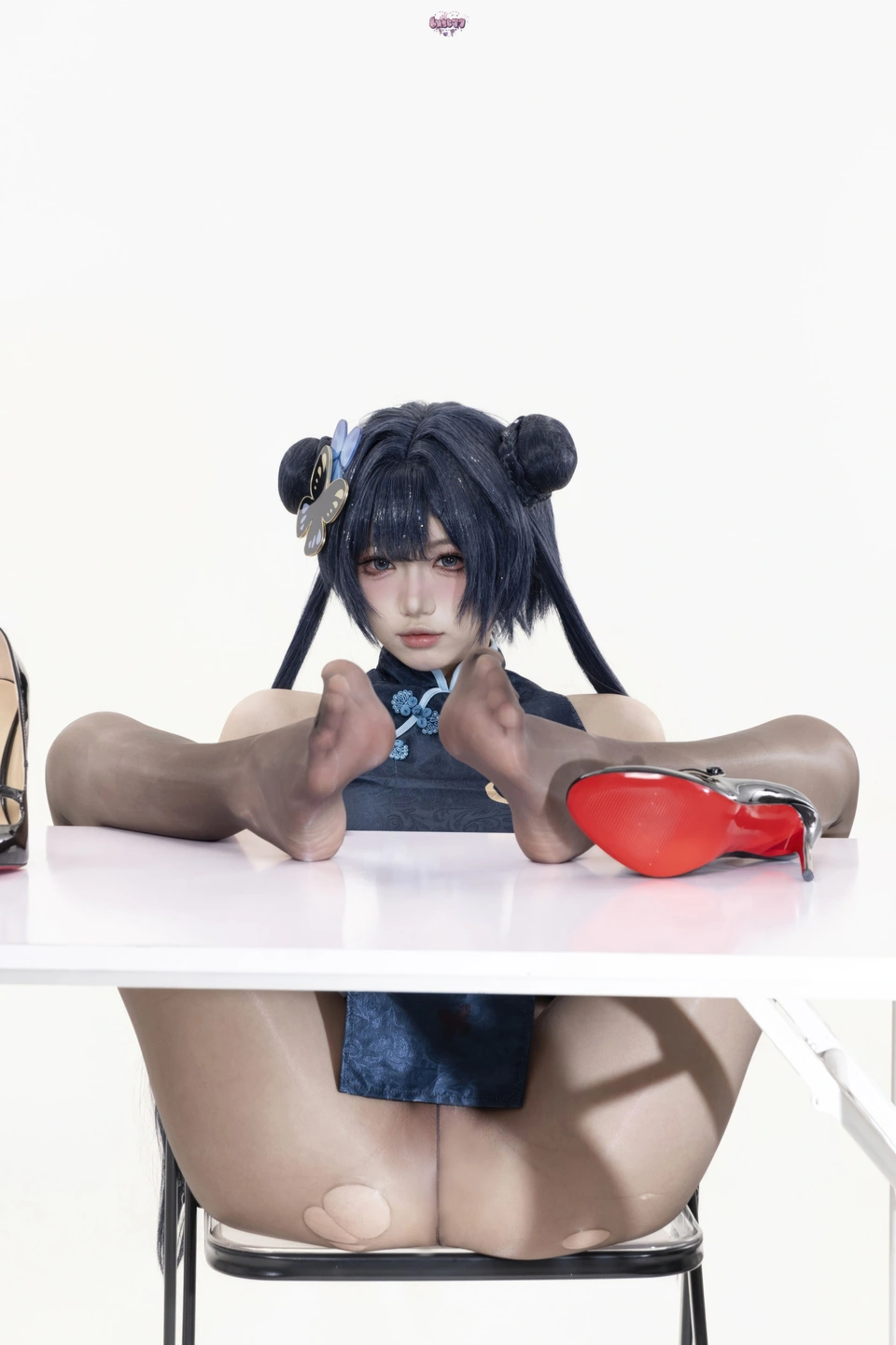 Qi Qi Yao Guai o No.069 Blue Archive - Hifumi (Original) & Bunny Girl (123 photos) - Qi Qi Yao Guai O (柒柒要乖哦) - Photo 122 of 123