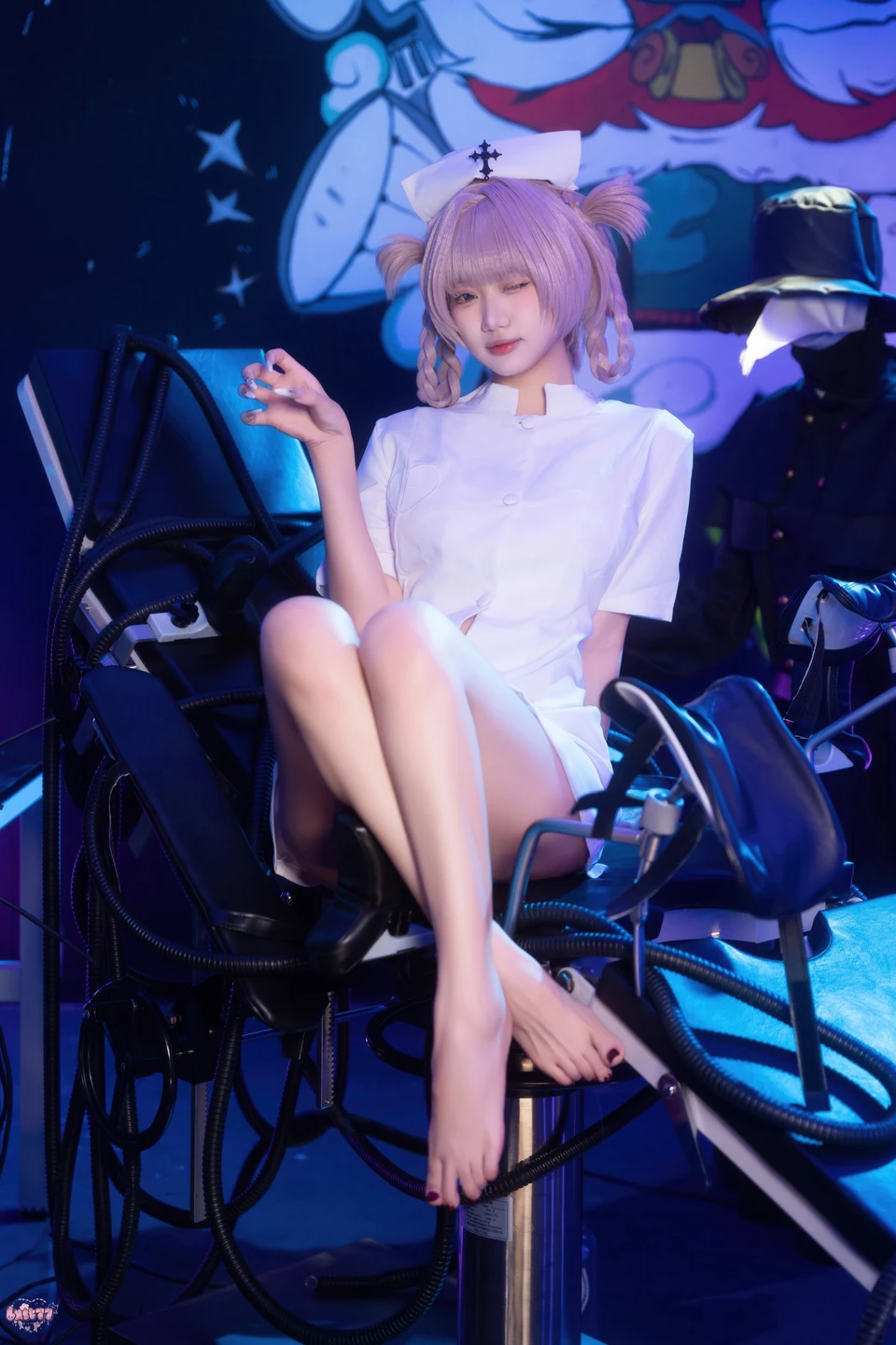 Qi Qi Yao Guai O No.071 Midnight Song · Nurse Outfit Xiao Qin (100 photos) - Qi Qi Yao Guai O (柒柒要乖哦) - Photo 29 of 100