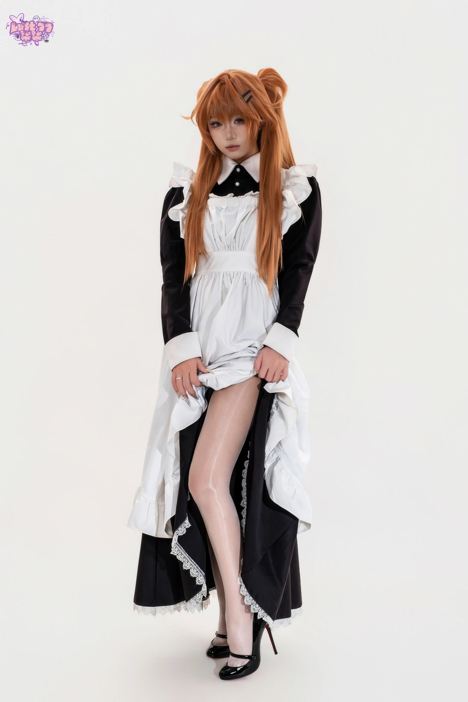 qi-qi-yao-guai-o No.072 Neon Genesis Evangelion Asuka Combat Maid (68 photos) - Qi Qi Yao Guai O (柒柒要乖哦) - Photo 8 of 68