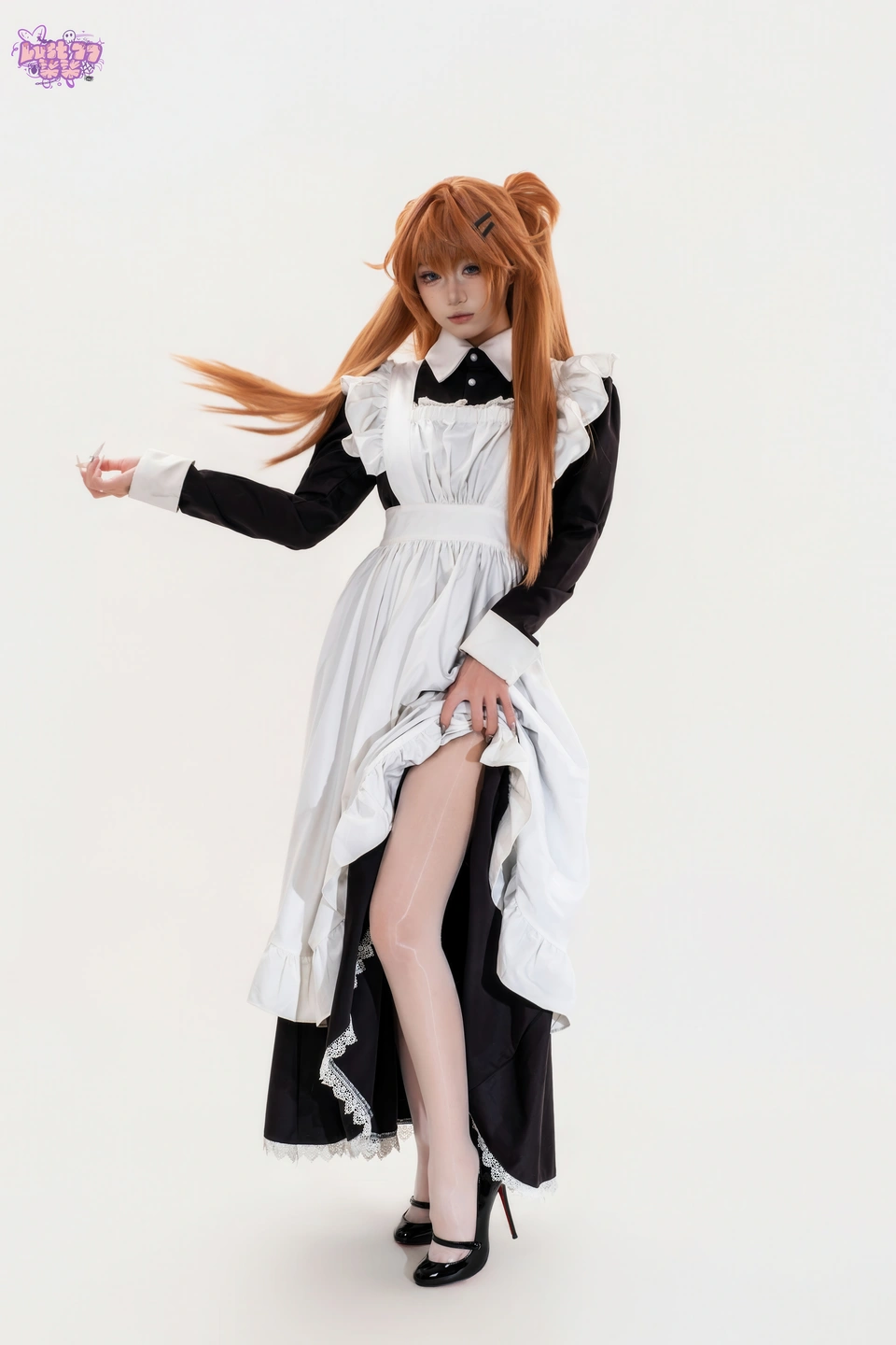 qi-qi-yao-guai-o No.072 Neon Genesis Evangelion Asuka Combat Maid (68 photos) - Qi Qi Yao Guai O (柒柒要乖哦) - Photo 9 of 68