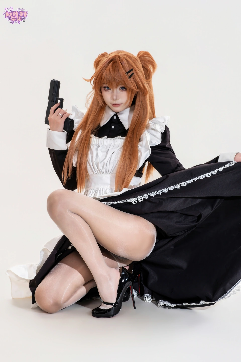 qi-qi-yao-guai-o No.072 Neon Genesis Evangelion Asuka Combat Maid (68 photos) - Qi Qi Yao Guai O (柒柒要乖哦) - Photo 12 of 68