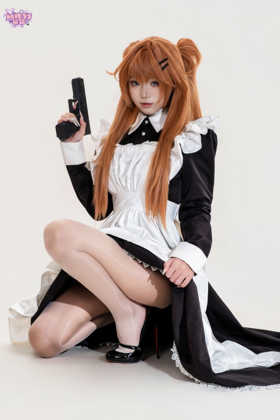qi-qi-yao-guai-o No.072 Neon Genesis Evangelion Asuka Combat Maid (68 photos) - Qi Qi Yao Guai O (柒柒要乖哦) - Photo 14 of 68