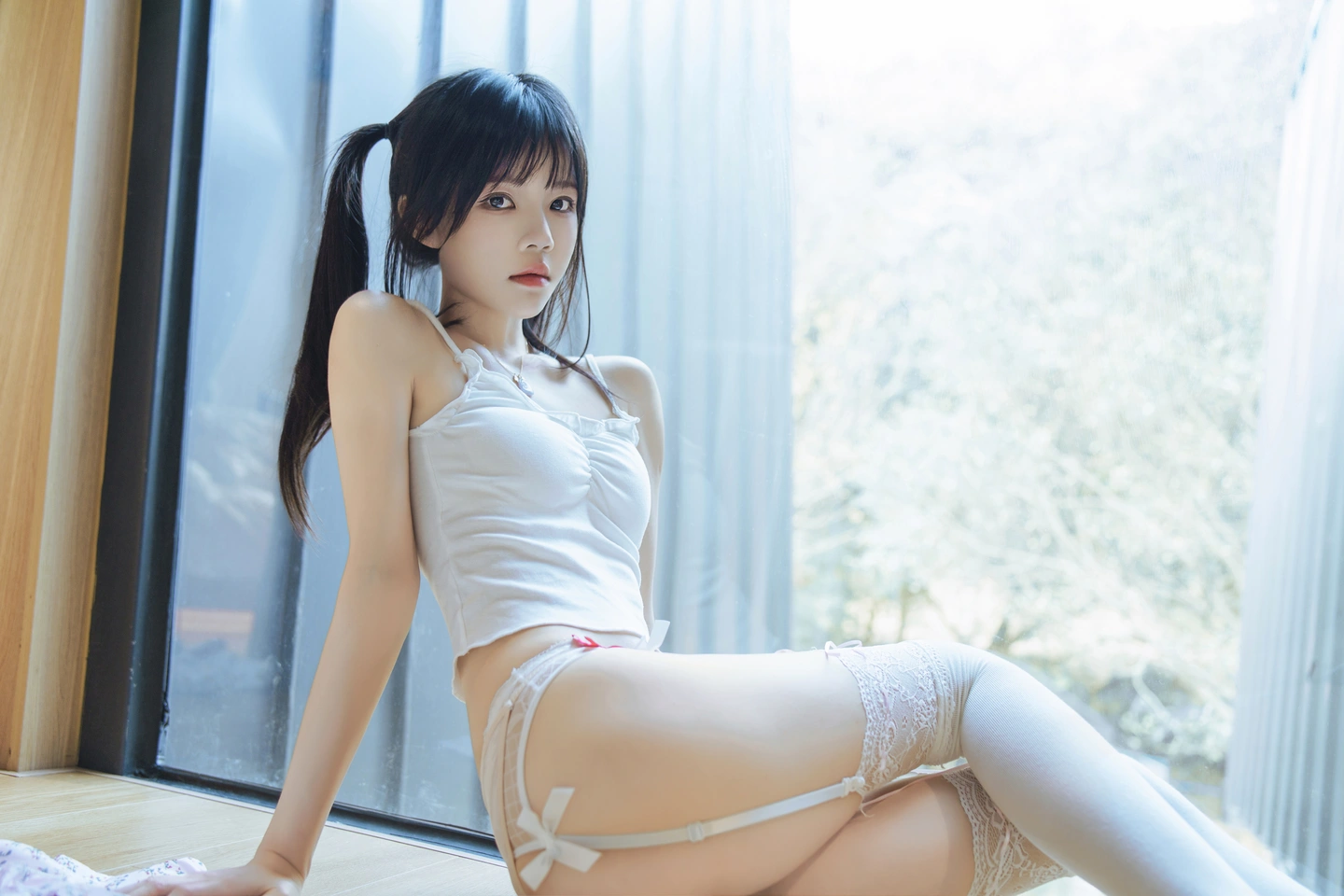 Ying-Tao-Miao - Spring Splendor [57P, (57 photos) - Ying Tao Miao (桜桃喵) - Photo 42 of 57