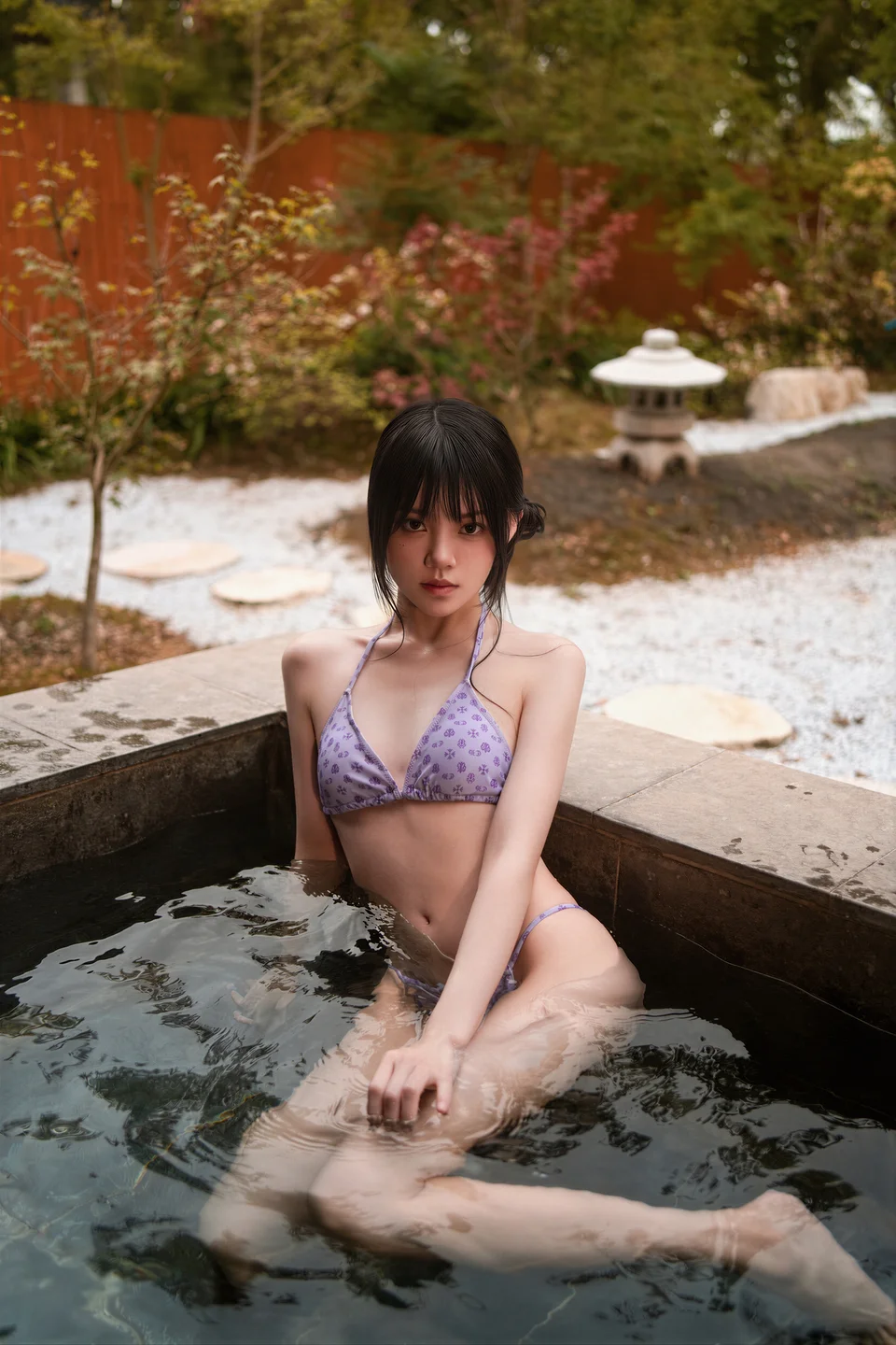 [swimwear] Yingtaomiao - Purple Rhythm (24 photos) - Ying Tao Miao (桜桃喵) - Photo 8 of 24