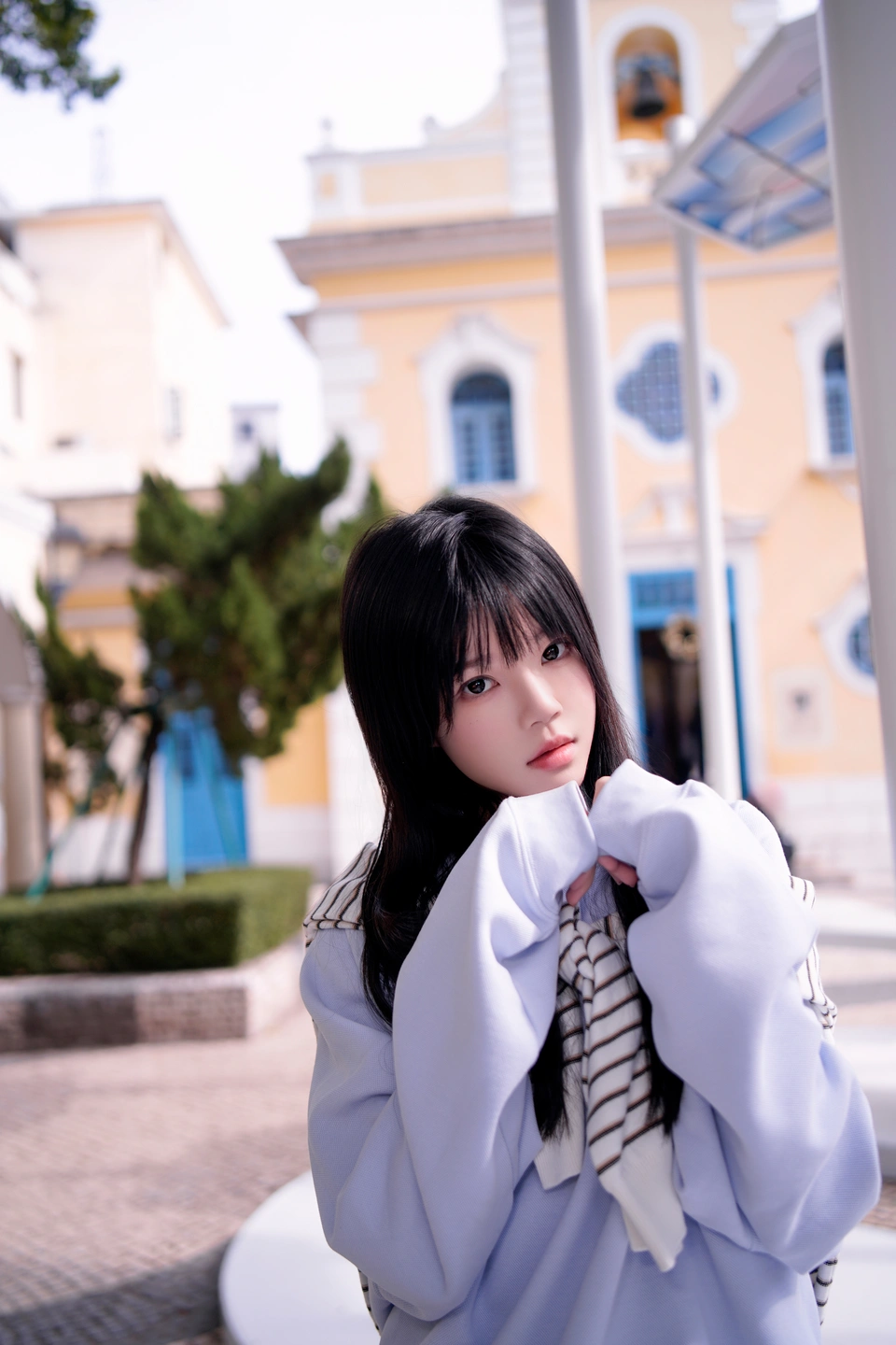 Sakura Miao - Blue (20 photos) - Ying Tao Miao (桜桃喵) - Photo 4 of 20