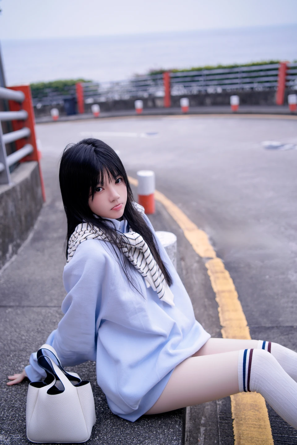 Sakura Miao - Blue (20 photos) - Ying Tao Miao (桜桃喵) - Photo 13 of 20