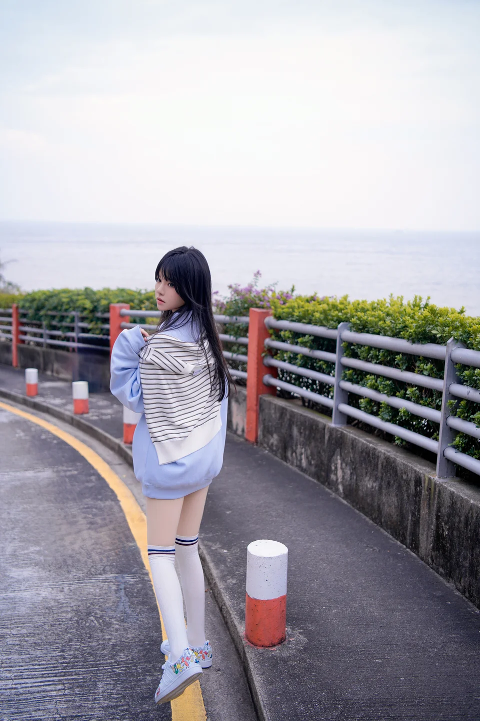 Sakura Miao - Blue (20 photos) - Ying Tao Miao (桜桃喵) - Photo 15 of 20
