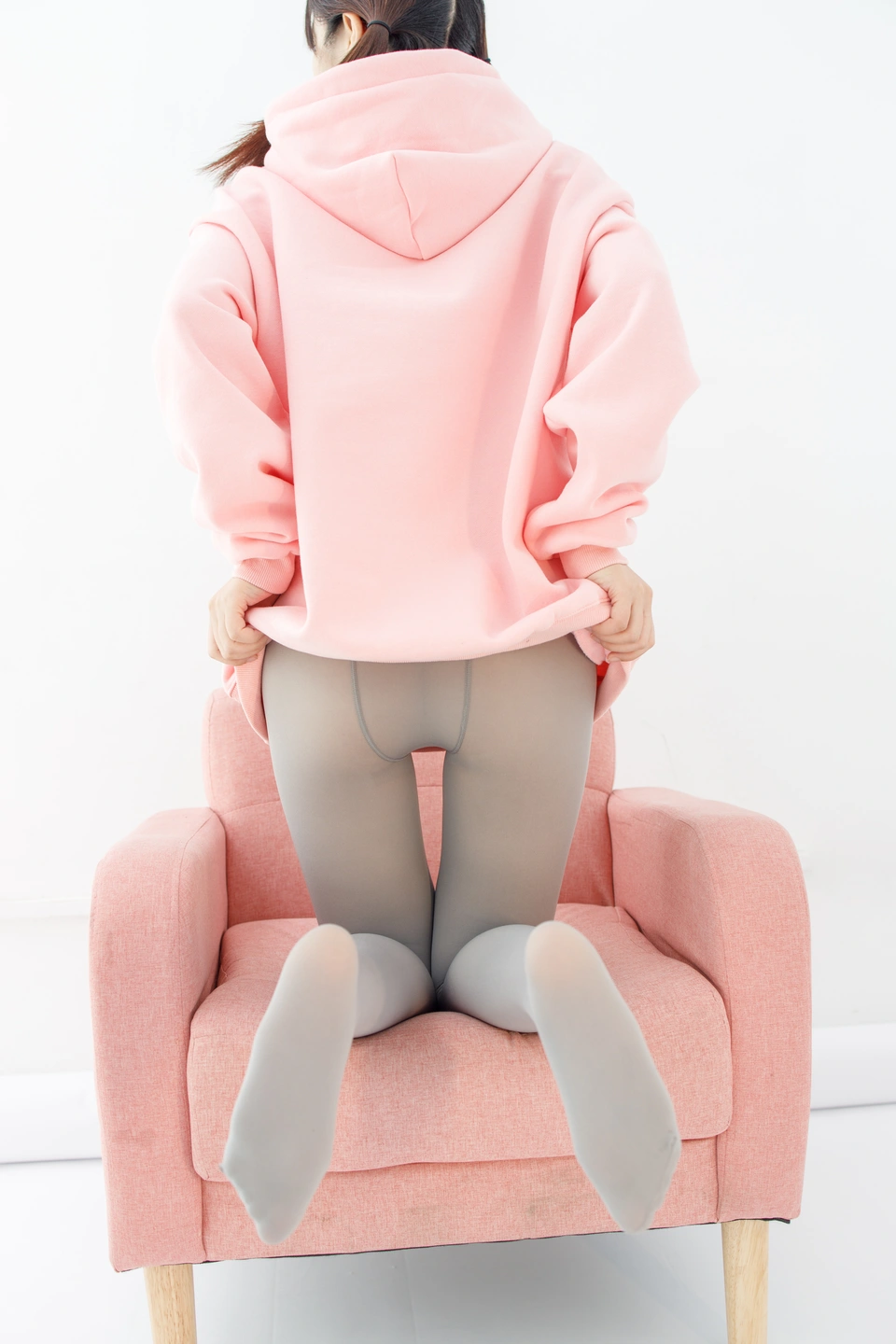 Senluo Consortium - Xiaoye No.002 Internal 017 Vacuum Gray Stockings 80D 137P,1V 5 01GBP (137 photos) - Sen Luo Cai Tuan (森萝财团) - Photo 14 of 137