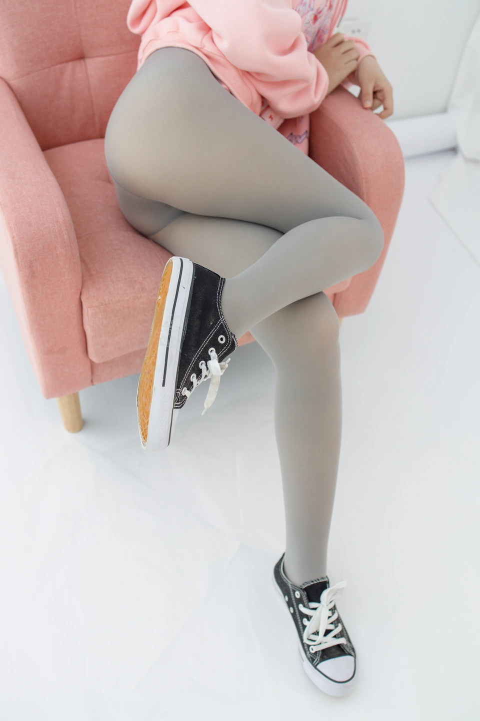 Senluo Consortium - Xiaoye No.002 Internal 017 Vacuum Gray Stockings 80D 137P,1V 5 01GBP (137 photos) - Sen Luo Cai Tuan (森萝财团) - Photo 42 of 137