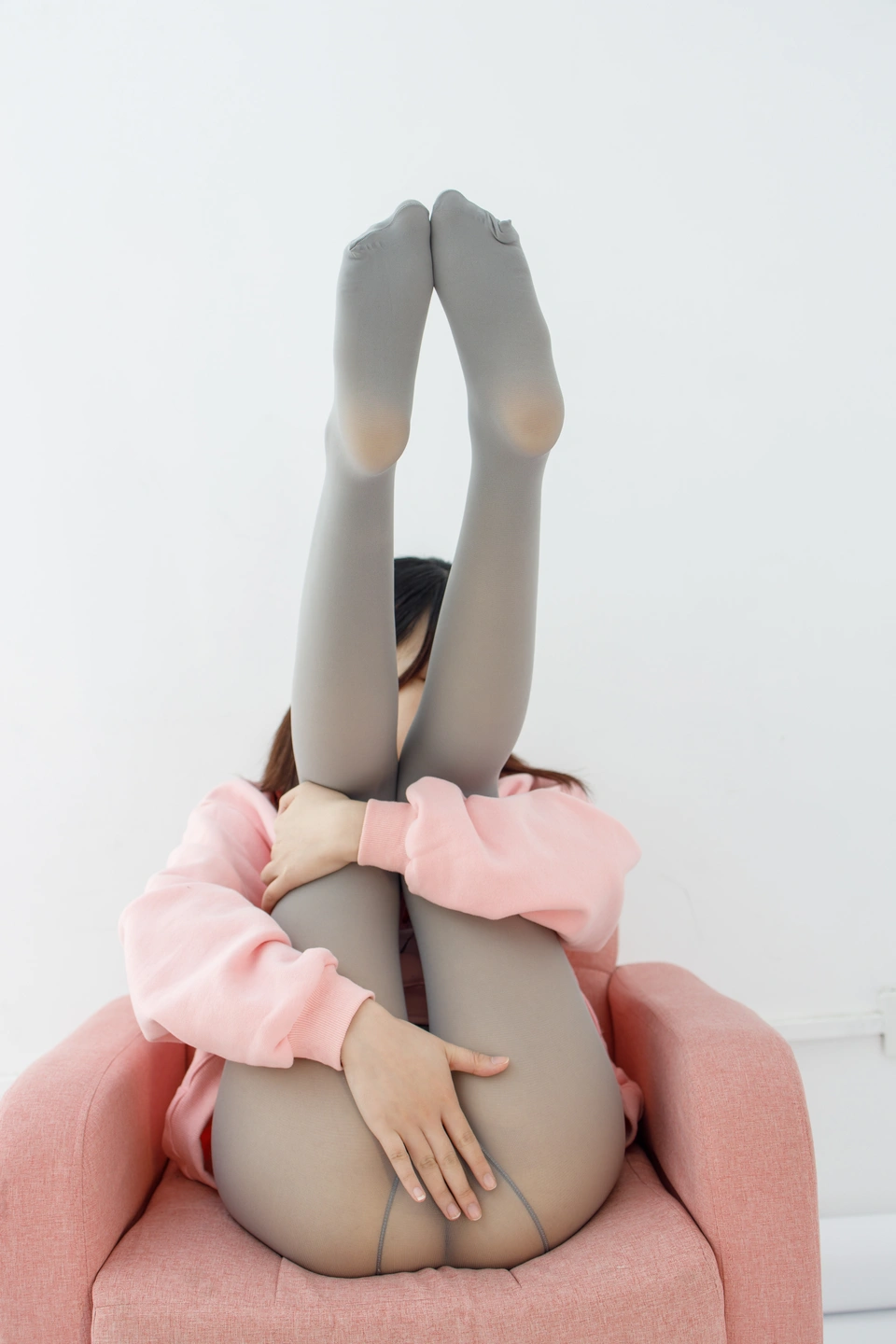 Senluo Consortium - Xiaoye No.002 Internal 017 Vacuum Gray Stockings 80D 137P,1V 5 01GBP (137 photos) - Sen Luo Cai Tuan (森萝财团) - Photo 49 of 137