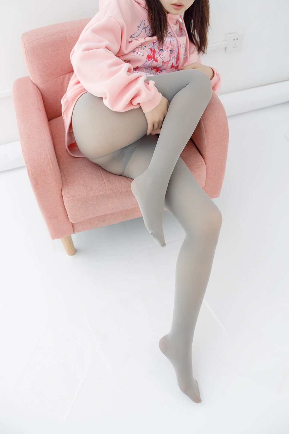 Senluo Consortium - Xiaoye No.002 Internal 017 Vacuum Gray Stockings 80D 137P,1V 5 01GBP (137 photos) - Sen Luo Cai Tuan (森萝财团) - Photo 115 of 137