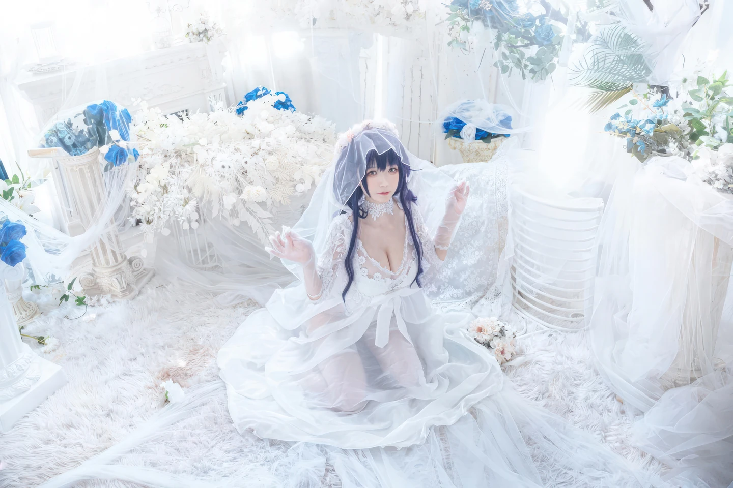 ying-luo-jiang-w - Azur Lane · Wakaba Bride (19 photos) - Ying Luo Jiang W (樱落酱w) - Photo 19 of 19