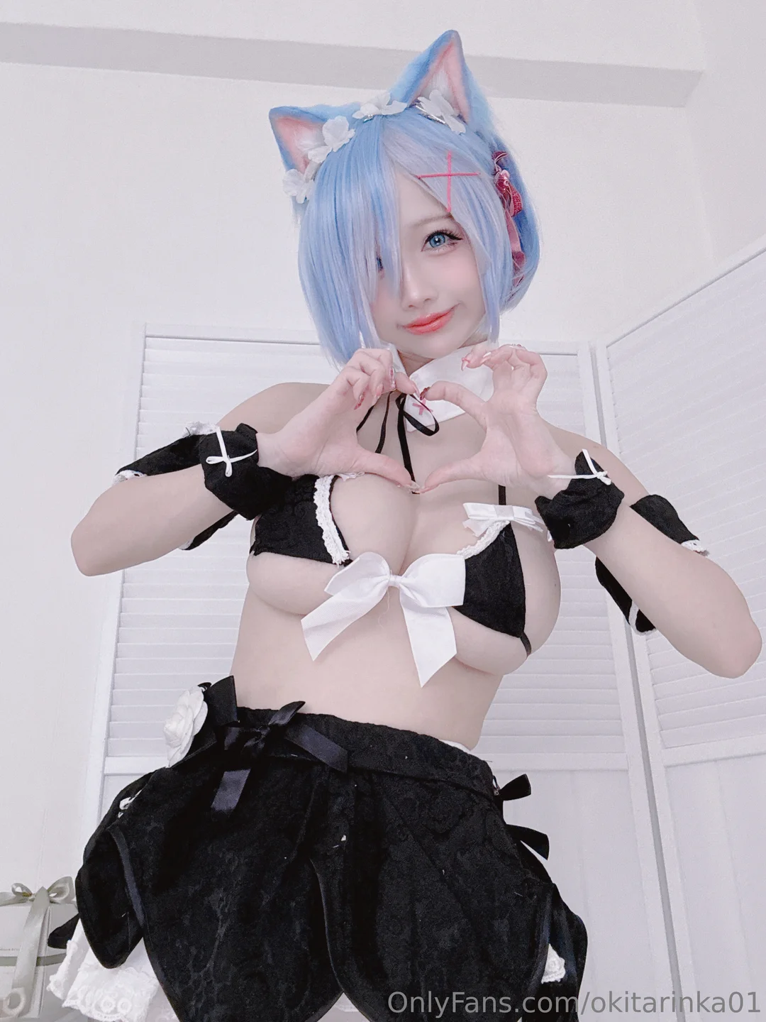 Coser@Okita Rinka - Rem (Re:Zero) (50 photos) - Chong Tian Lin Hua (沖田凜花) - Photo 11 of 50