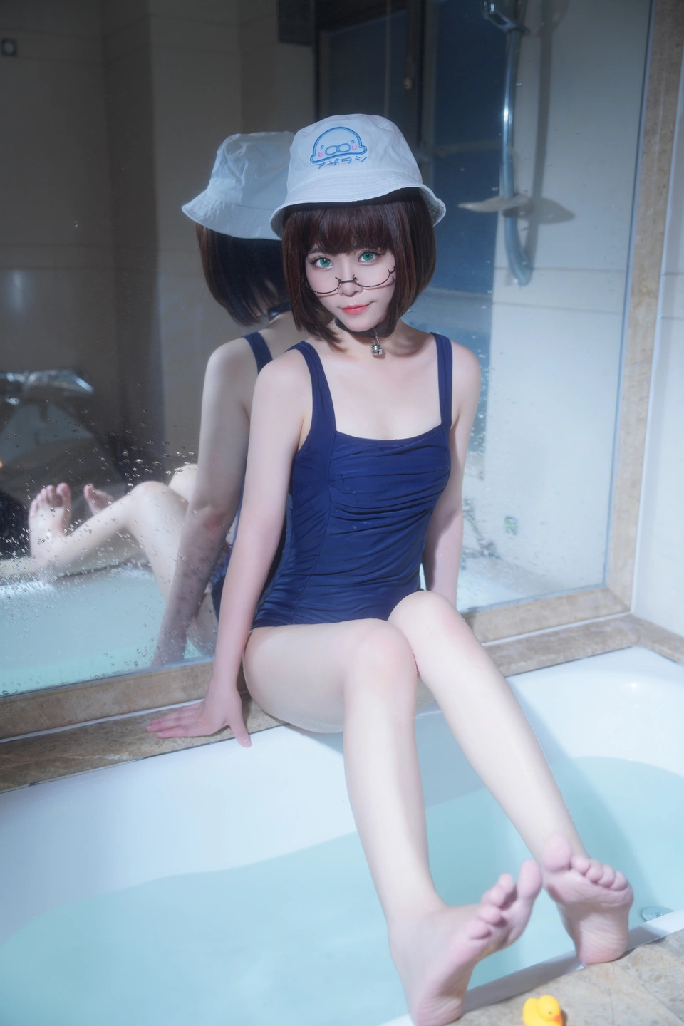 Luocheng Snow - No.001 Bathroom Death Milk [39P, (39 photos) - Luo Cheng Xue (洛城雪) - Photo 5 of 39