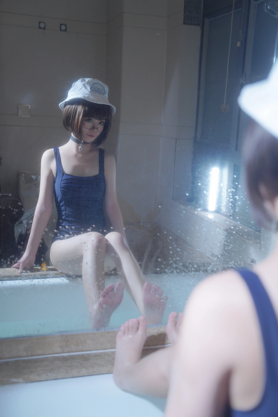 Luocheng Snow - No.001 Bathroom Death Milk [39P, (39 photos) - Luo Cheng Xue (洛城雪) - Photo 17 of 39