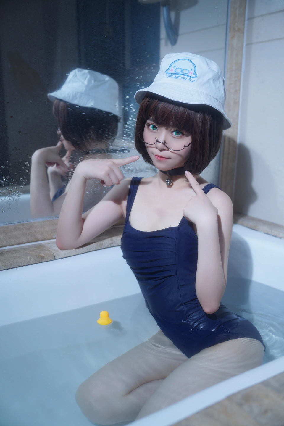 Luocheng Snow - No.001 Bathroom Death Milk [39P, (39 photos) - Luo Cheng Xue (洛城雪) - Photo 35 of 39