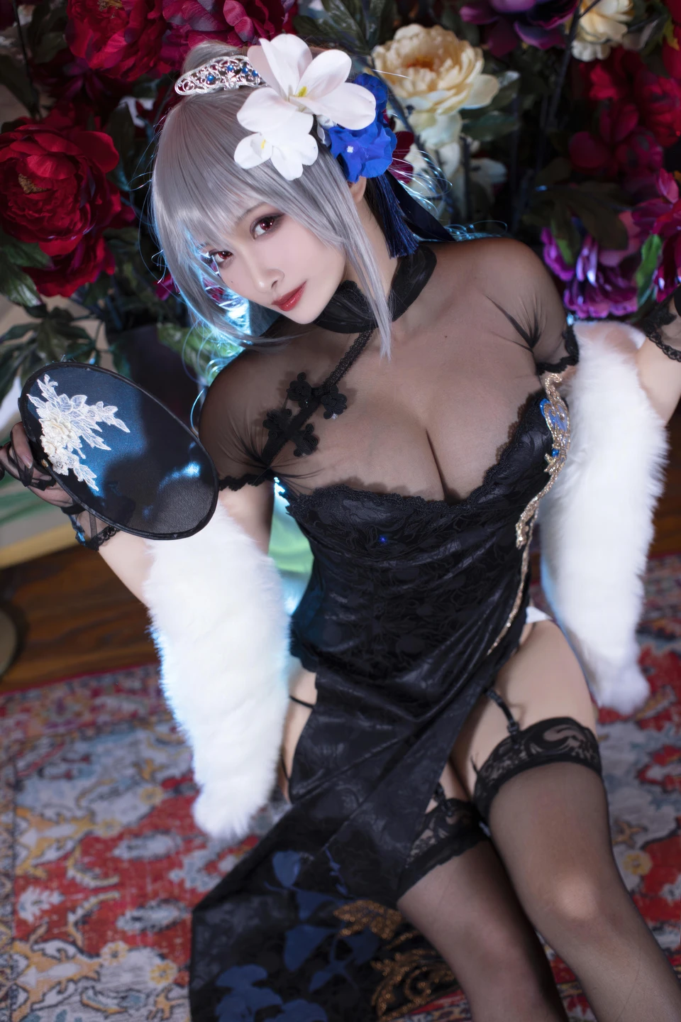 LoLiSAMA No.098 Azur Lane·Louis IX Cheongsam (43 photos) - LoLiSAMA (洛璃LoLiSAMA) - Photo 9 of 43