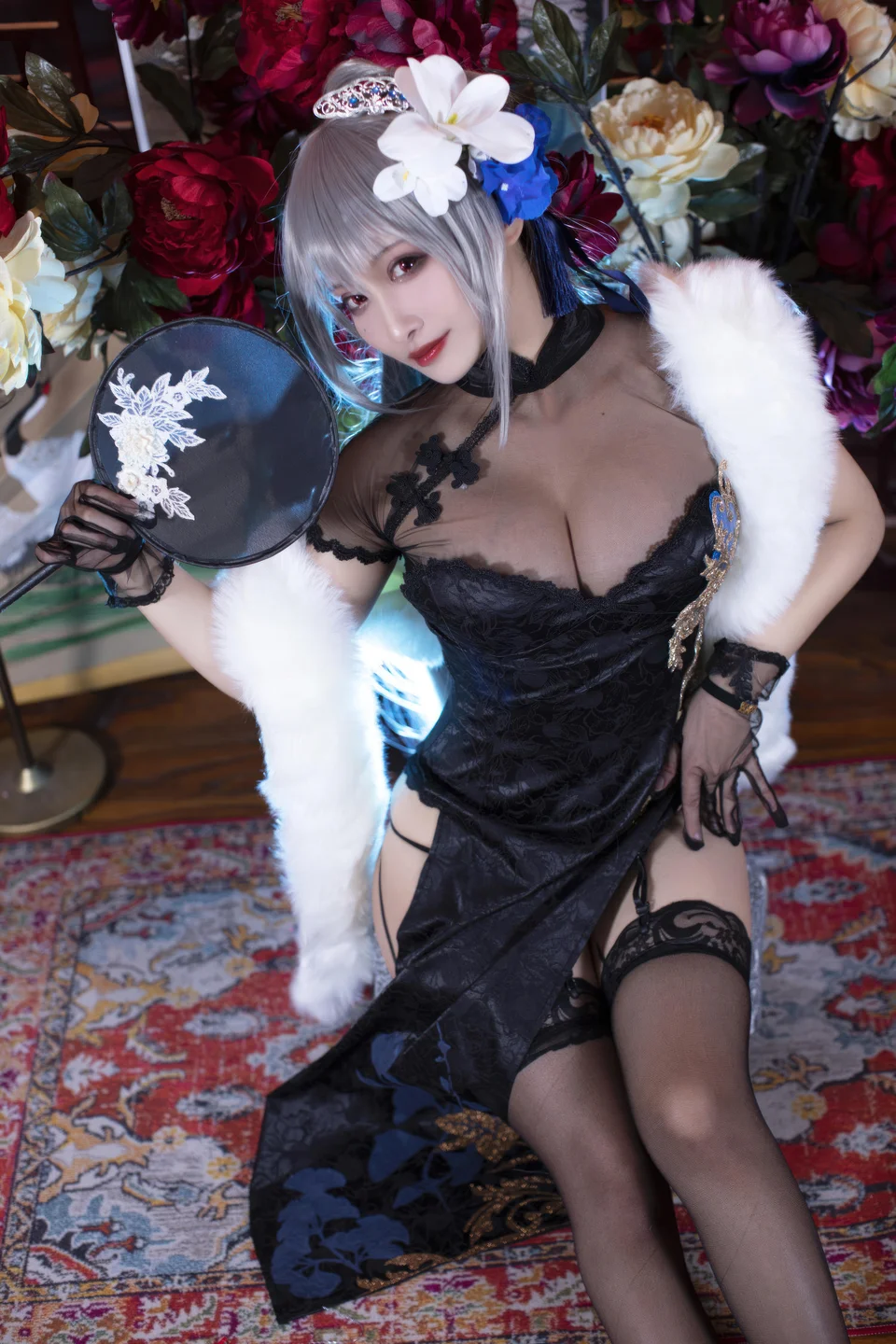 LoLiSAMA No.098 Azur Lane·Louis IX Cheongsam (43 photos) - LoLiSAMA (洛璃LoLiSAMA) - Photo 10 of 43