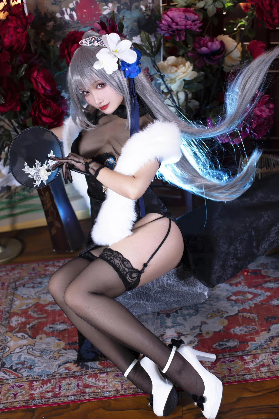 LoLiSAMA No.098 Azur Lane·Louis IX Cheongsam (43 photos) - LoLiSAMA (洛璃LoLiSAMA) - Photo 16 of 43