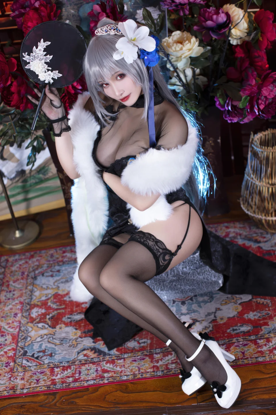 LoLiSAMA No.098 Azur Lane·Louis IX Cheongsam (43 photos) - LoLiSAMA (洛璃LoLiSAMA) - Photo 19 of 43