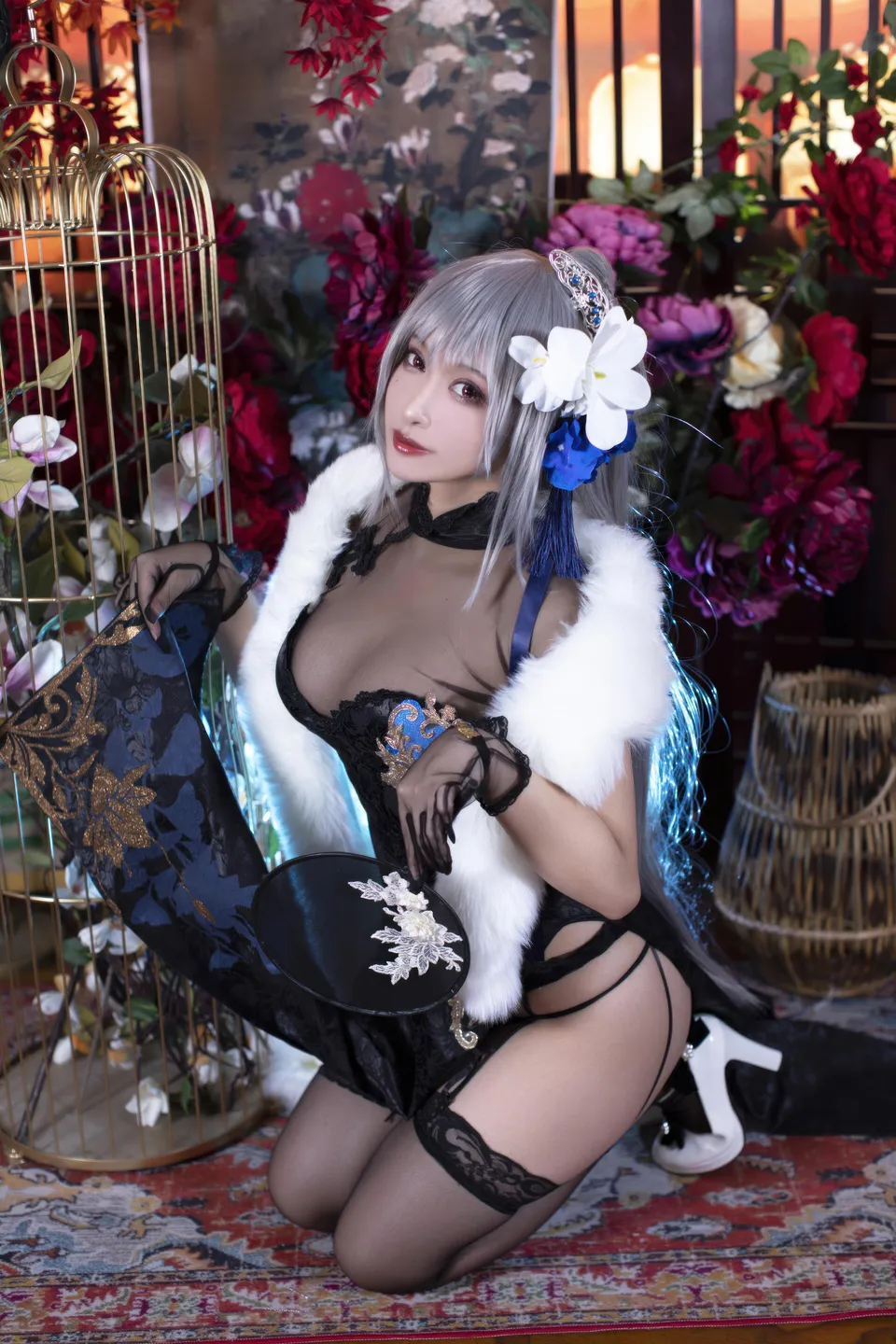 LoLiSAMA No.098 Azur Lane·Louis IX Cheongsam (43 photos) - LoLiSAMA (洛璃LoLiSAMA) - Photo 23 of 43