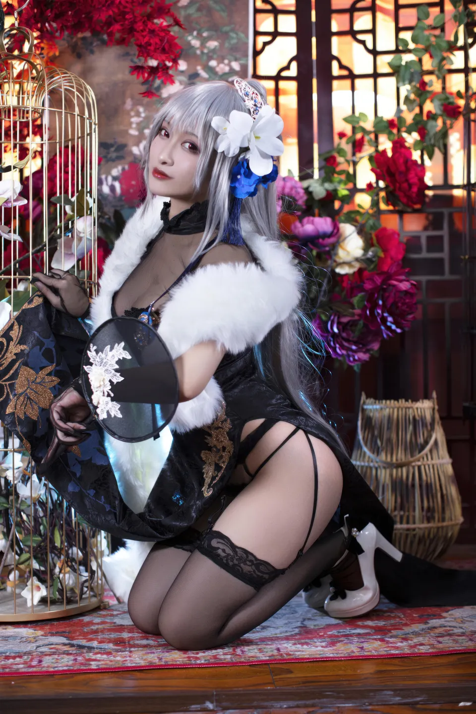 LoLiSAMA No.098 Azur Lane·Louis IX Cheongsam (43 photos) - LoLiSAMA (洛璃LoLiSAMA) - Photo 24 of 43
