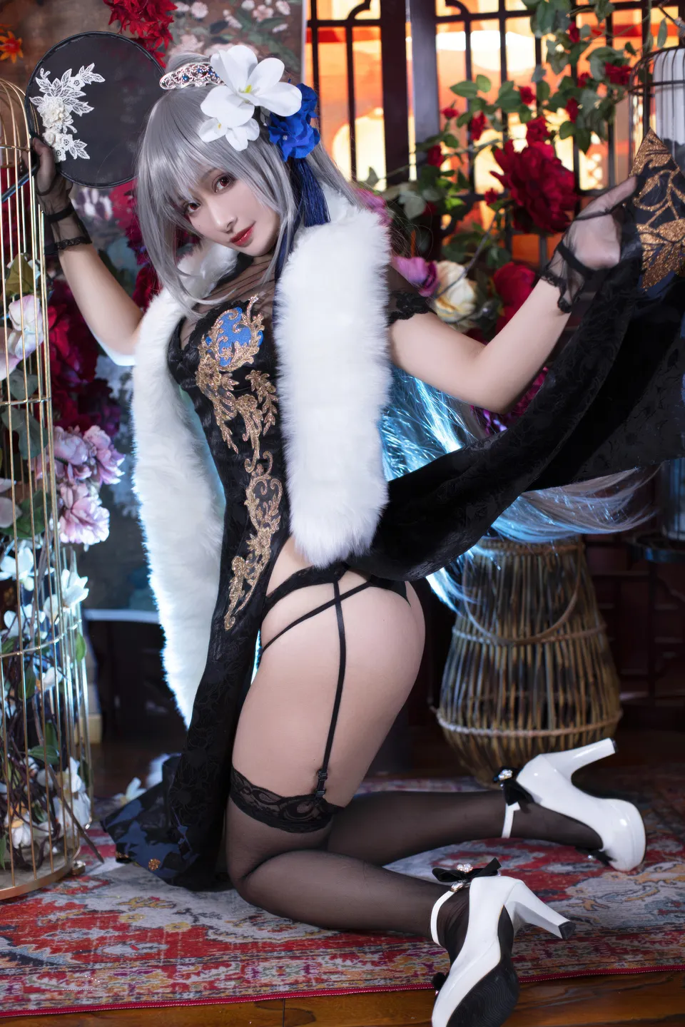 LoLiSAMA No.098 Azur Lane·Louis IX Cheongsam (43 photos) - LoLiSAMA (洛璃LoLiSAMA) - Photo 26 of 43