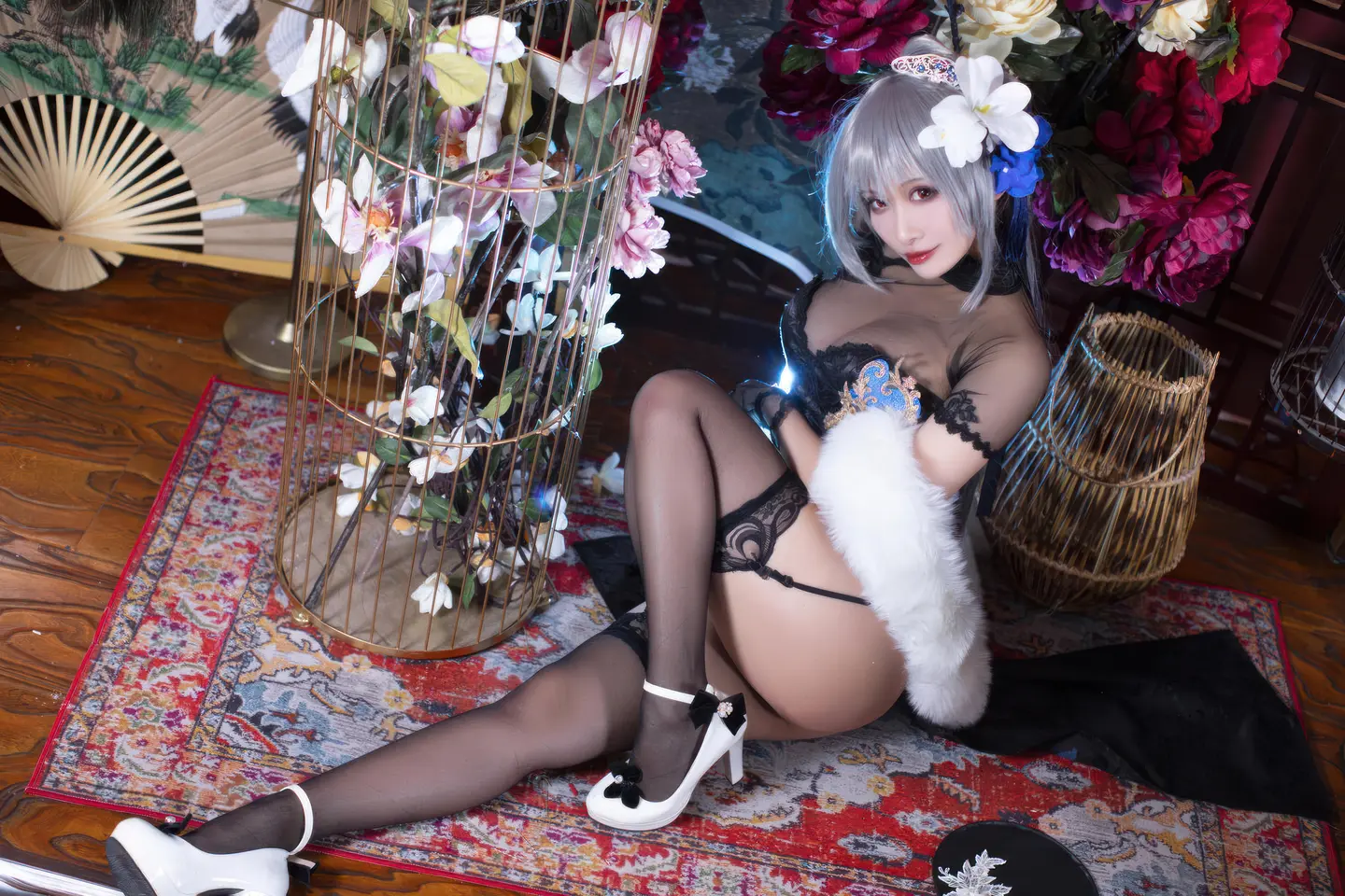 LoLiSAMA No.098 Azur Lane·Louis IX Cheongsam (43 photos) - LoLiSAMA (洛璃LoLiSAMA) - Photo 29 of 43