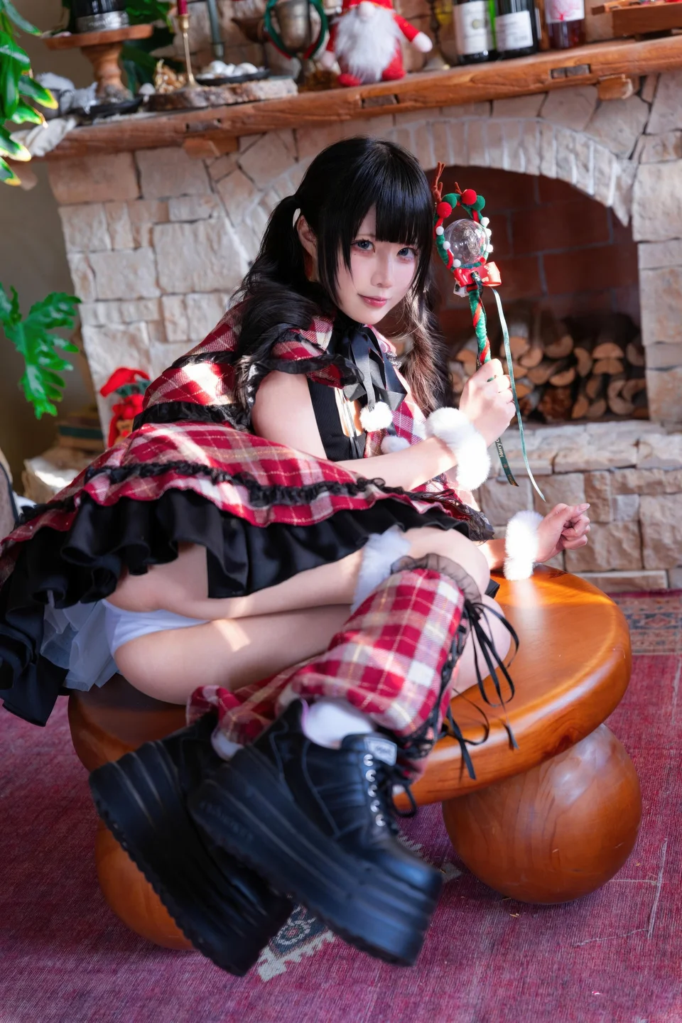 Shimizu Nagi Christmas Day & Night (99 photos) - Qing Shui Ci (清水凪) - Photo 90 of 99