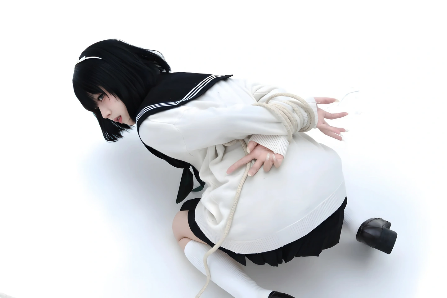 Shimizu Nagi - No.020 Hanamaru Leaf (65 photos) - Fan Yi Ye (帆刈叶) - Qing Shui Ci (清水凪) - Photo 43 of 65