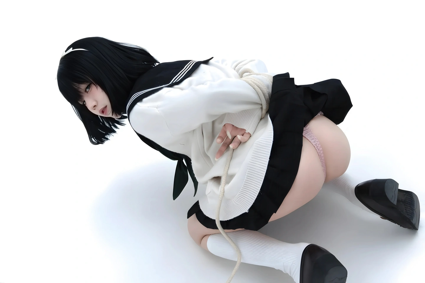 Shimizu Nagi - No.020 Hanamaru Leaf (65 photos) - Fan Yi Ye (帆刈叶) - Qing Shui Ci (清水凪) - Photo 51 of 65