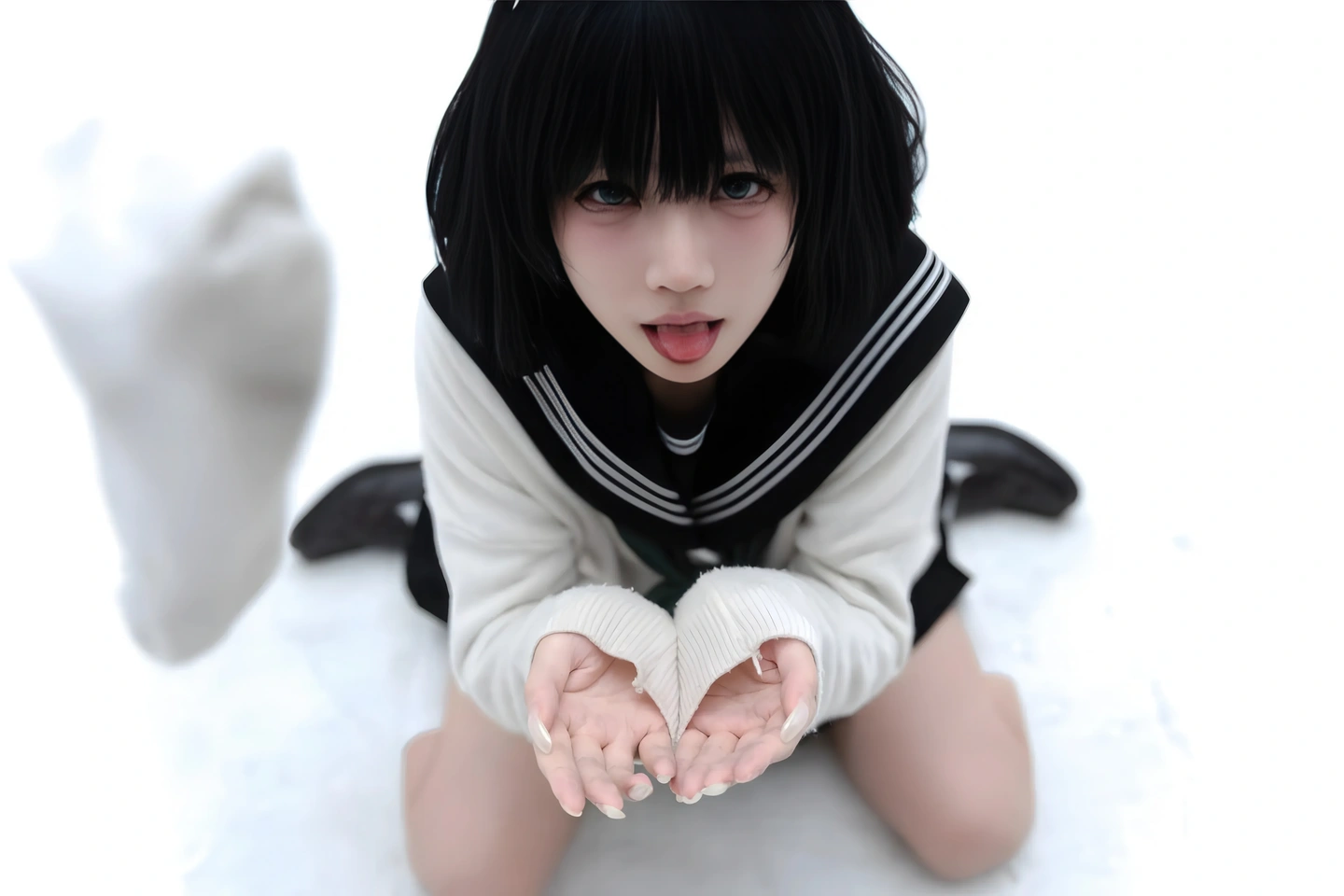 Shimizu Nagi - No.020 Hanamaru Leaf (65 photos) - Fan Yi Ye (帆刈叶) - Qing Shui Ci (清水凪) - Photo 62 of 65