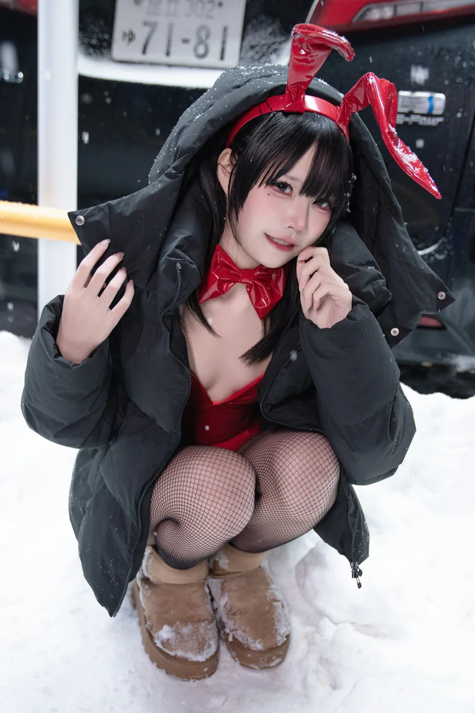 Nagi Shimizu - No.027 24h Red Rabbit Parking Lot (59 photos) - Qing Shui Ci (清水凪) - Photo 18 of 59