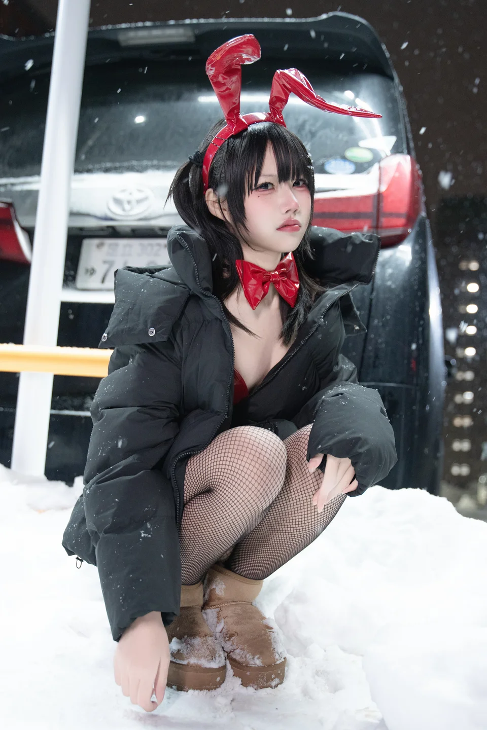 Nagi Shimizu - No.027 24h Red Rabbit Parking Lot (59 photos) - Qing Shui Ci (清水凪) - Photo 21 of 59