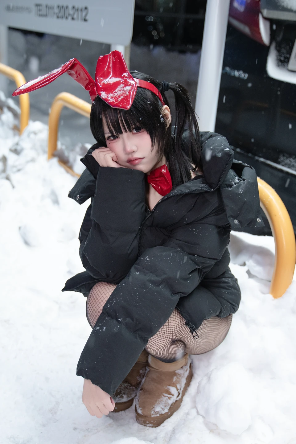 Nagi Shimizu - No.027 24h Red Rabbit Parking Lot (59 photos) - Qing Shui Ci (清水凪) - Photo 23 of 59