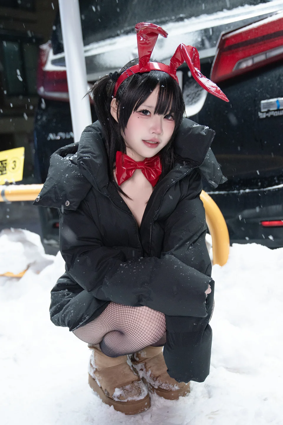 Nagi Shimizu - No.027 24h Red Rabbit Parking Lot (59 photos) - Qing Shui Ci (清水凪) - Photo 26 of 59